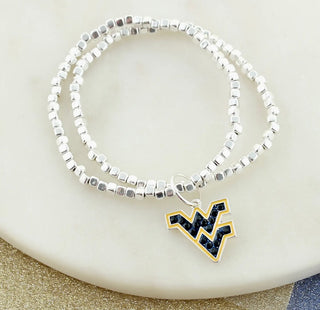 West Virginia Crystal Bracelet