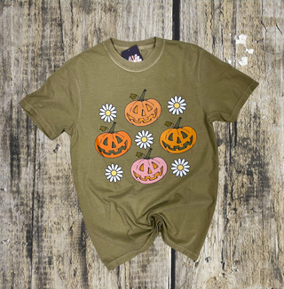 Retro Pumpkin Comfort Color Tee