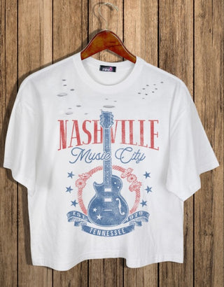 The Nashville Crop Tee