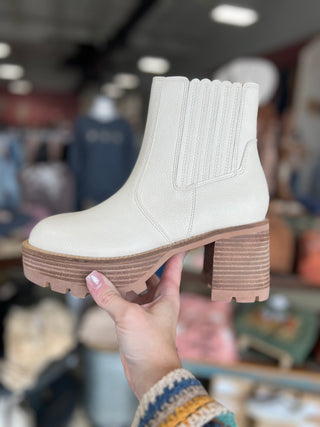 The White Aubrey Bootie