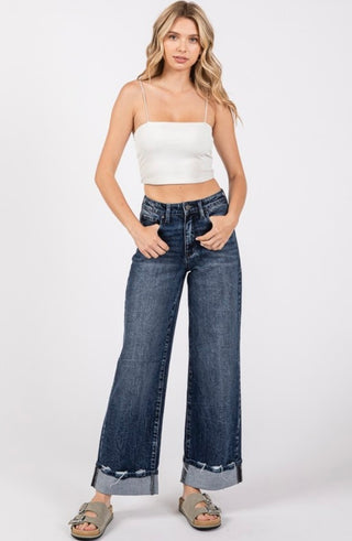 Petra HIgh Rise Comfort Cuffed Jean