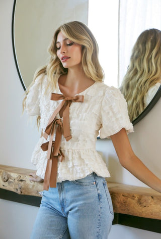 Bubble Babydoll Blouse