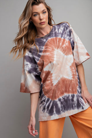 Tie Dyed Oversized Tee