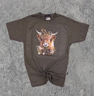 Highland Cow Tee