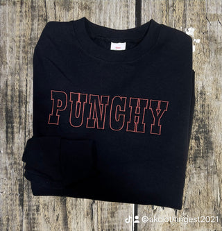 Punchy Embroidered Crew