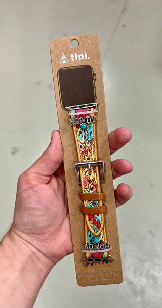 Howdy Leather Watchband