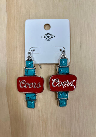 Coors Gemstone Earring