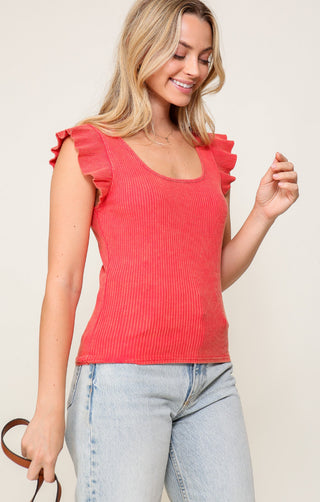 Americana Ribbed Top