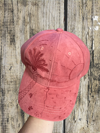 Handmade Burned Hat