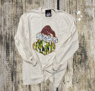 Designer Grinch Long Sleeve Tee