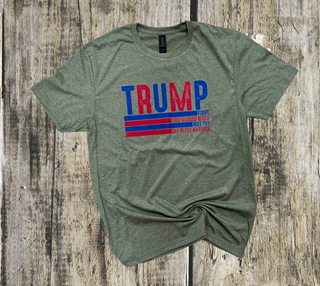 Patriotic trump tee