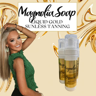 Liquid Gold Sunless Tanning Mousse- Mitt Included w/ purchase!